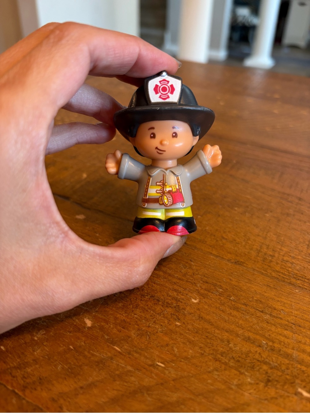 Fisher Price Little People firefighter as is